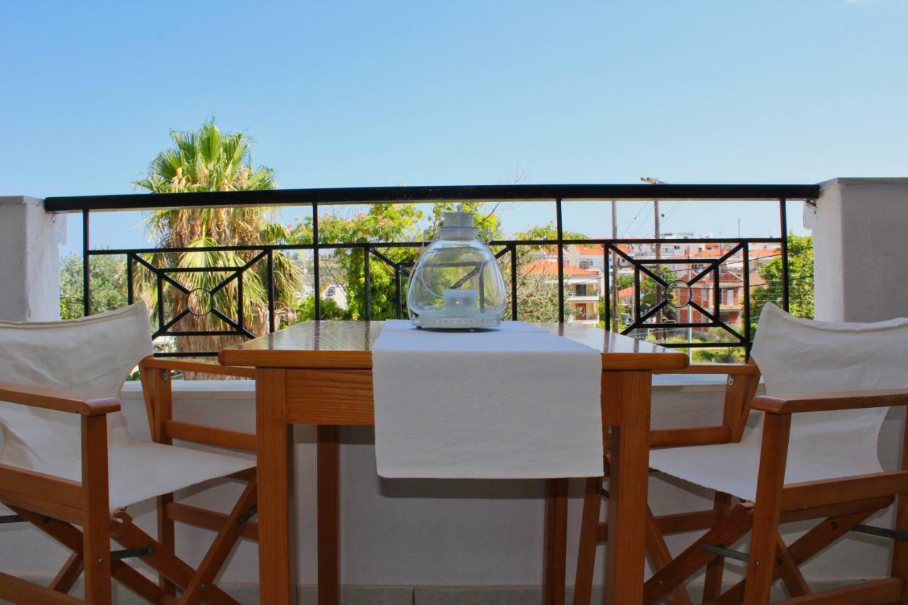 Fokais Beach Apartment Néa Fókaia Zewnętrze zdjęcie